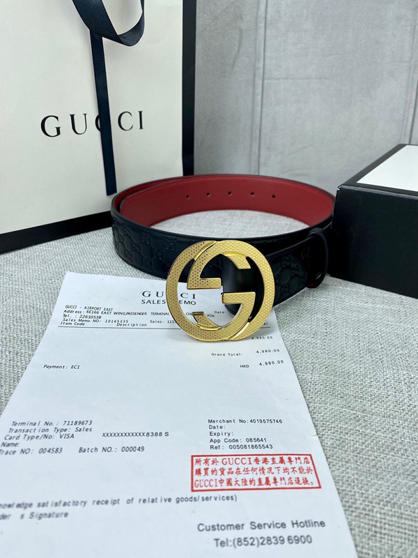 グッチベルト激安内部構造